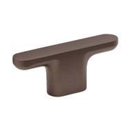 Knop T Vibe Plain - Mørk Bronze