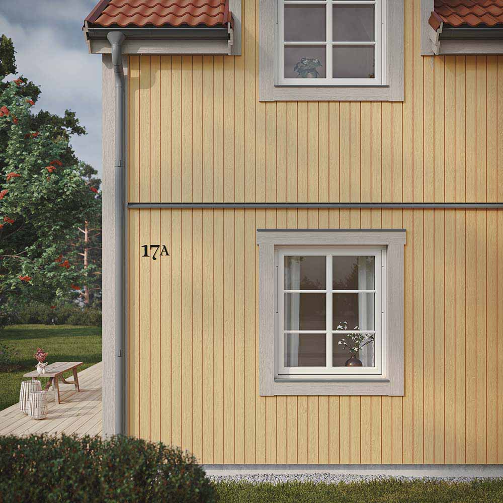 Husnummer Century - Sort