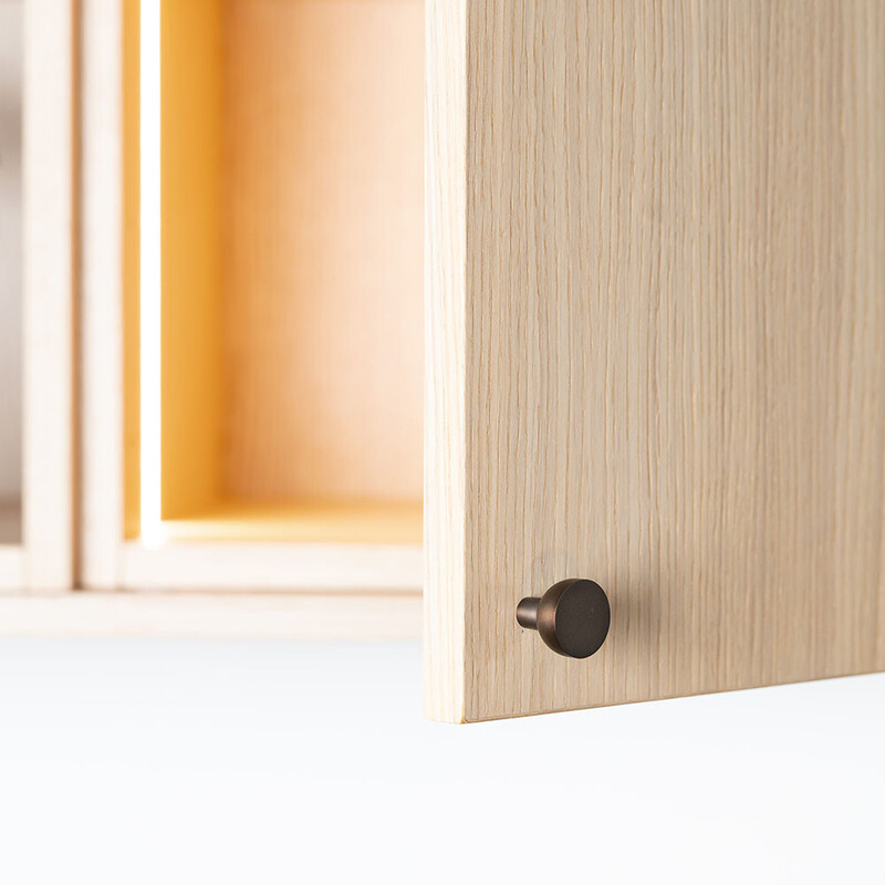 Knop Copenhagen - 25mm - Brunet Messing