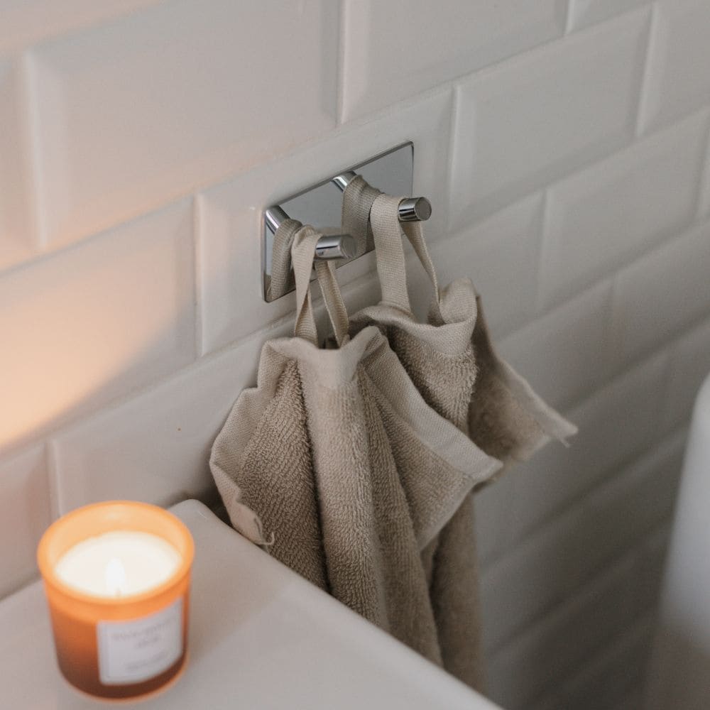 Badeværelsessæt Base 200 - Krom