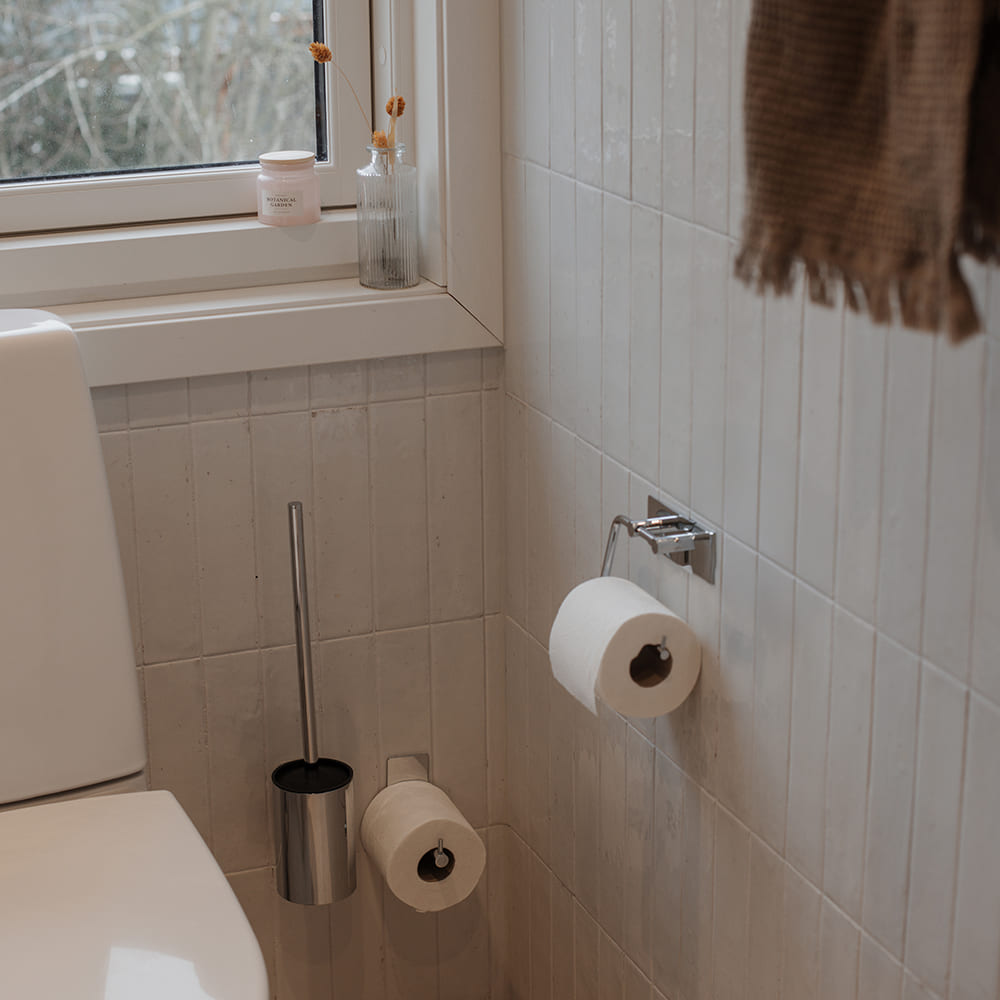 Badeværelsessæt Base 220 - Krom