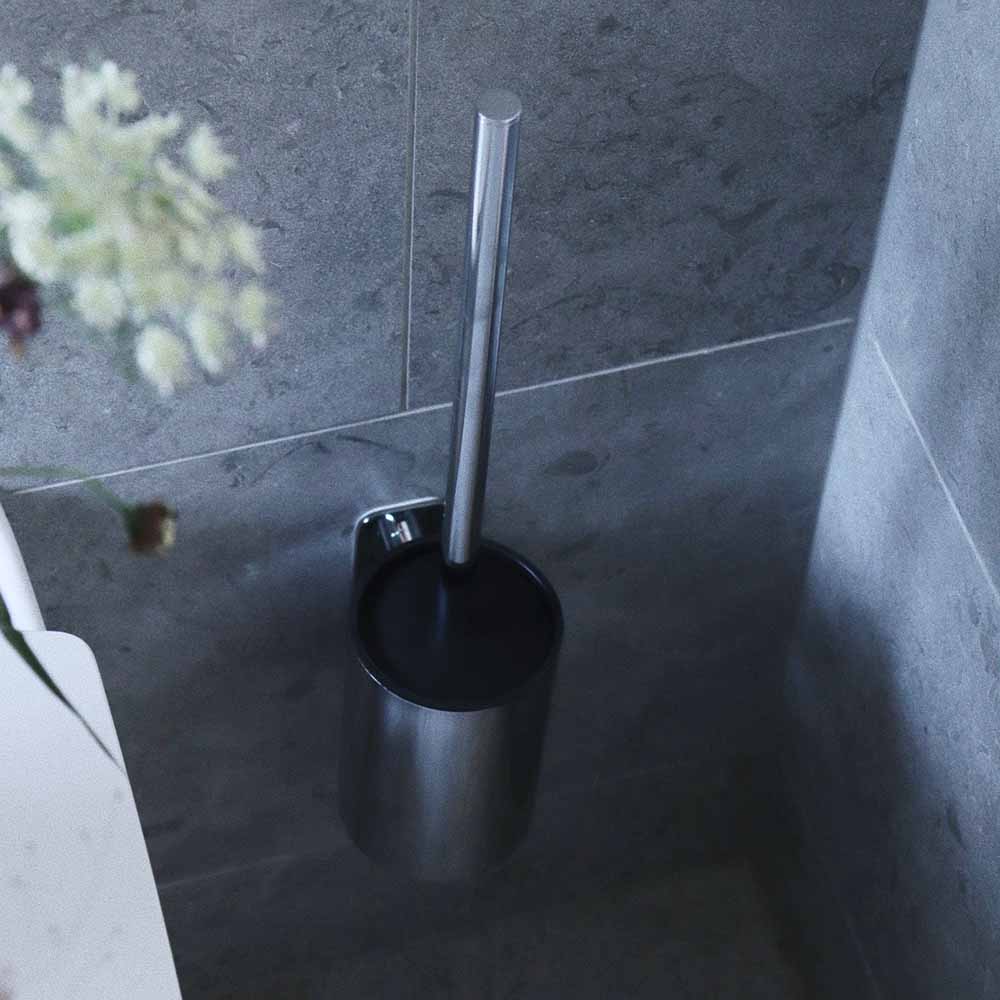 Toiletbørste Solid - Krom