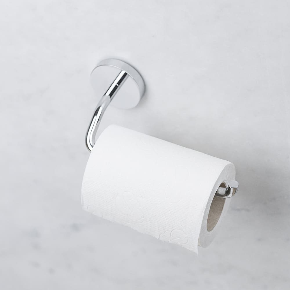 Toiletrulleholder Calm - Poleret Krom