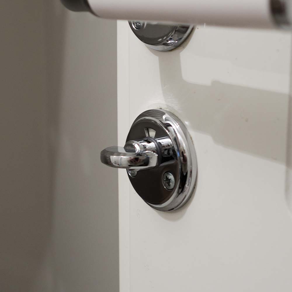 Toiletlåse Classic - Krom