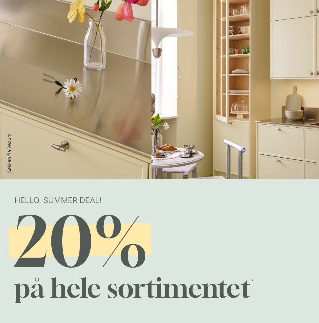 20% på alt
